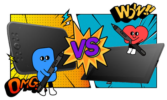 pen display vs pen tablet