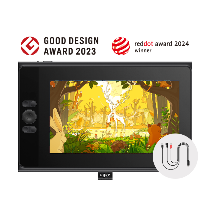 Monitor de dibujo ugee UE12 de 11,6"