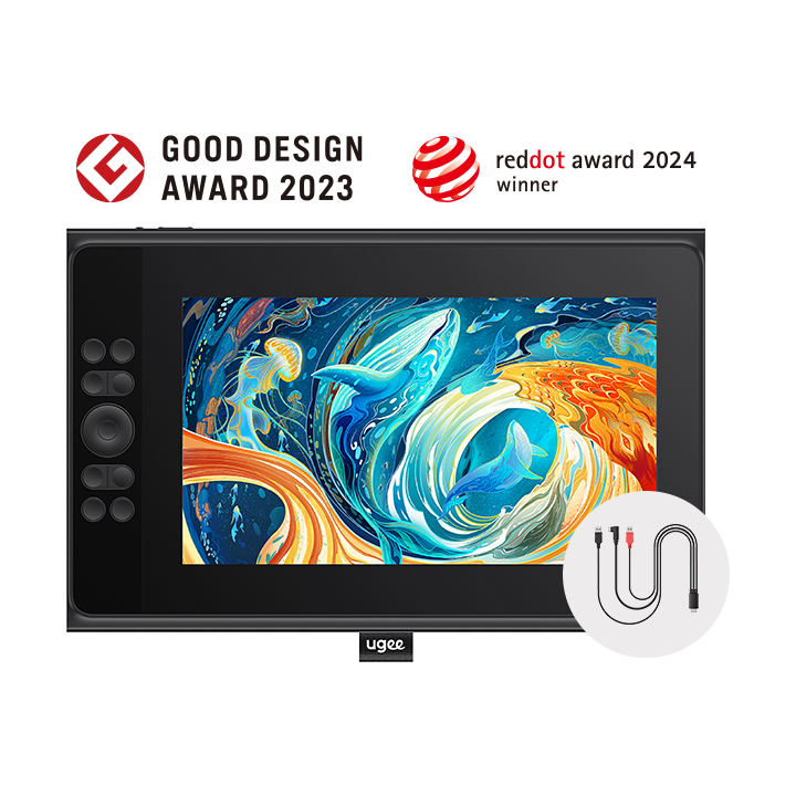 11.9 Inch Drawing Tablet with Screen UE12PLUS – ugee Official Store 11.9 Inch Drawing Tablet with Screen UE12PLUS – ugee Official Store