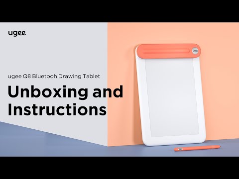 ugee 8" Bluetooth Drawing Tablet Q8W