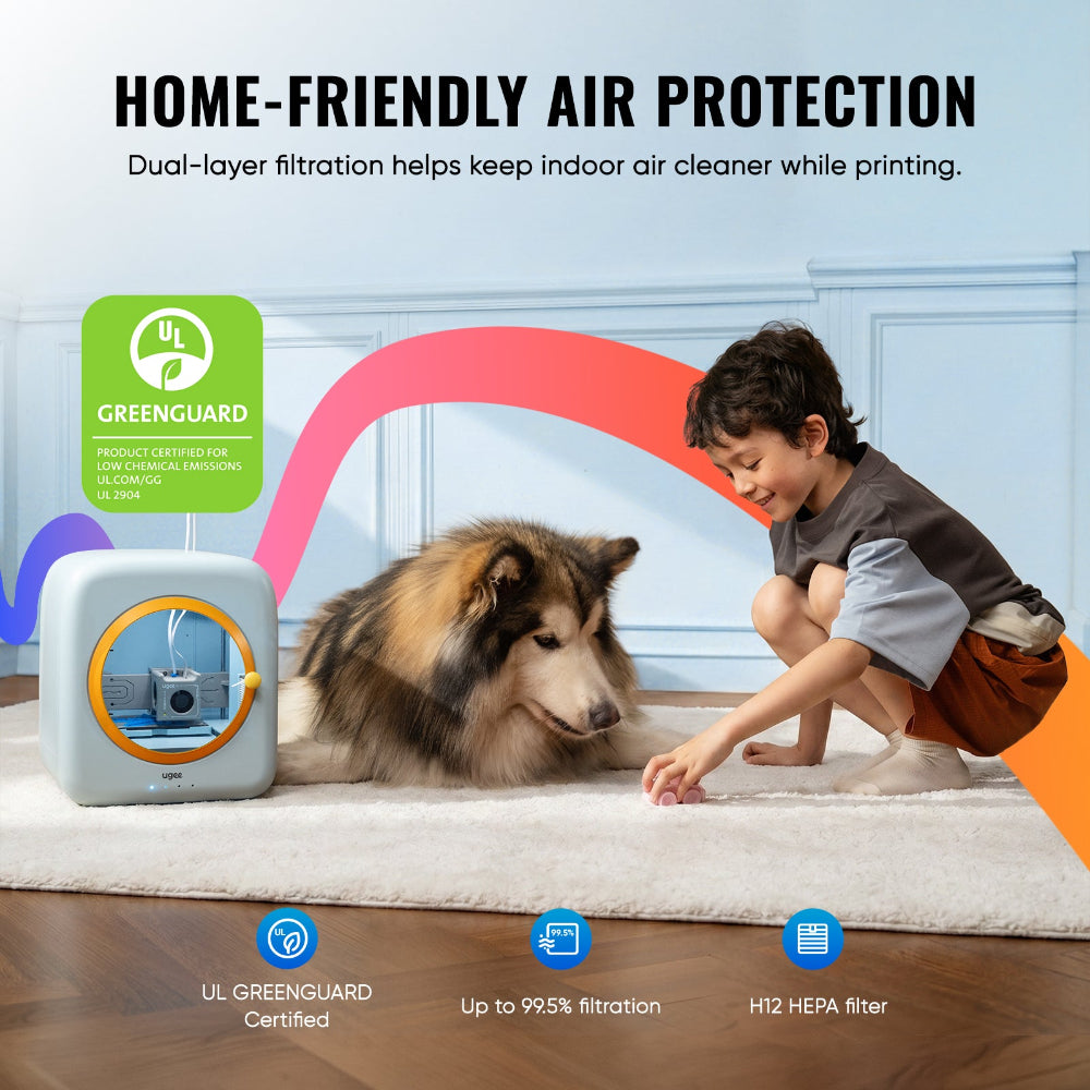 ugee Funbox 3D Printer for Kids