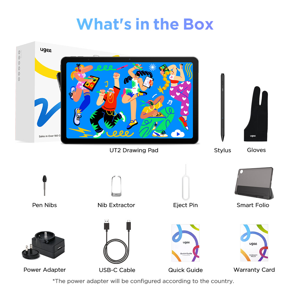 Standalone Fun Drawing Pad UT2 – ugee Official Store