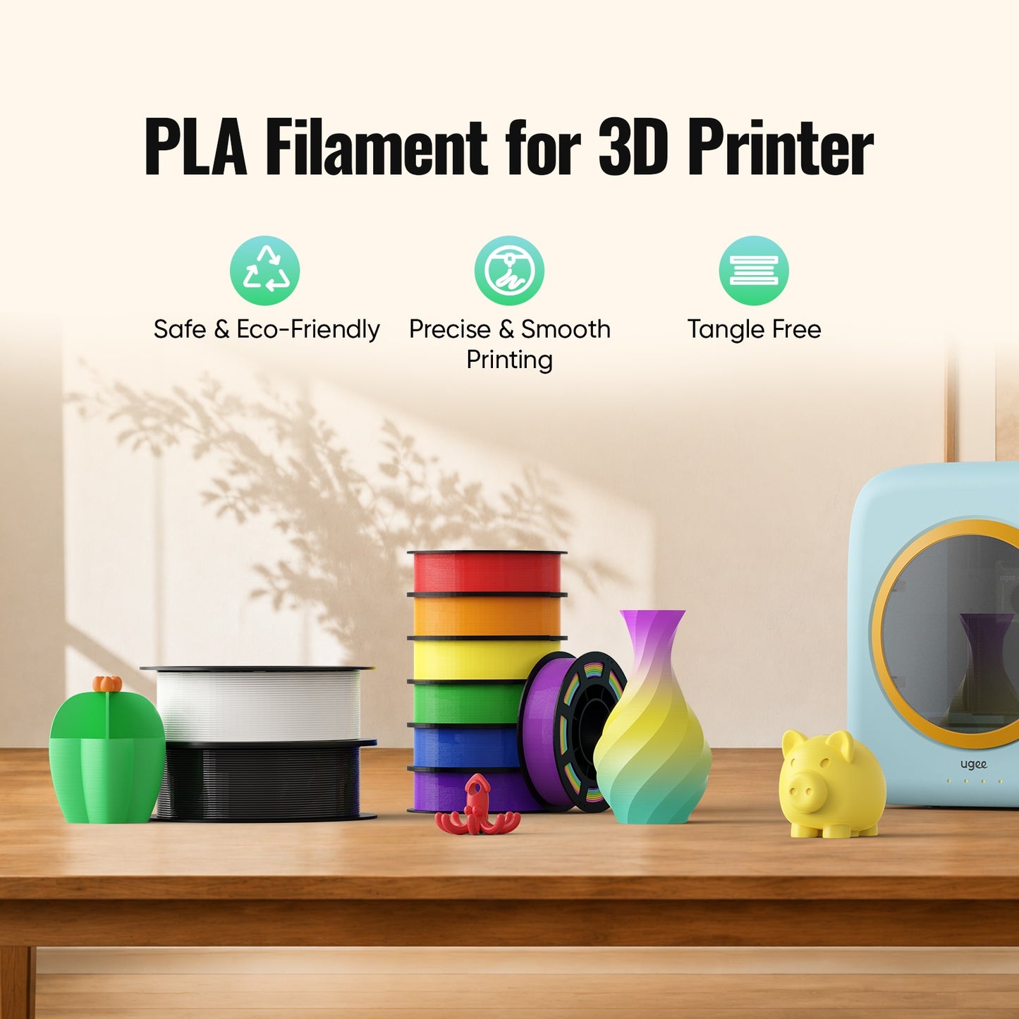 7-color Filament for 3D Printer