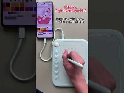 ugee 6" Mobile Drawing Tablet Q6