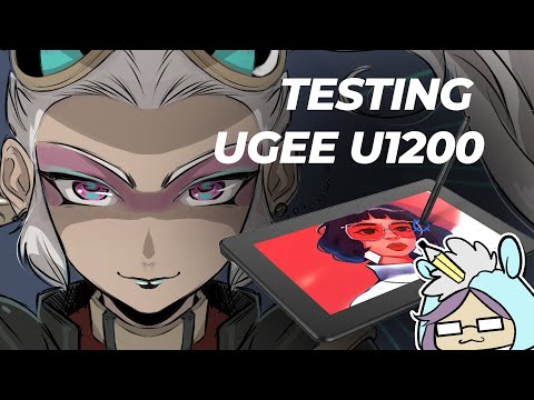 Carica video: ugee u1200 review by artist