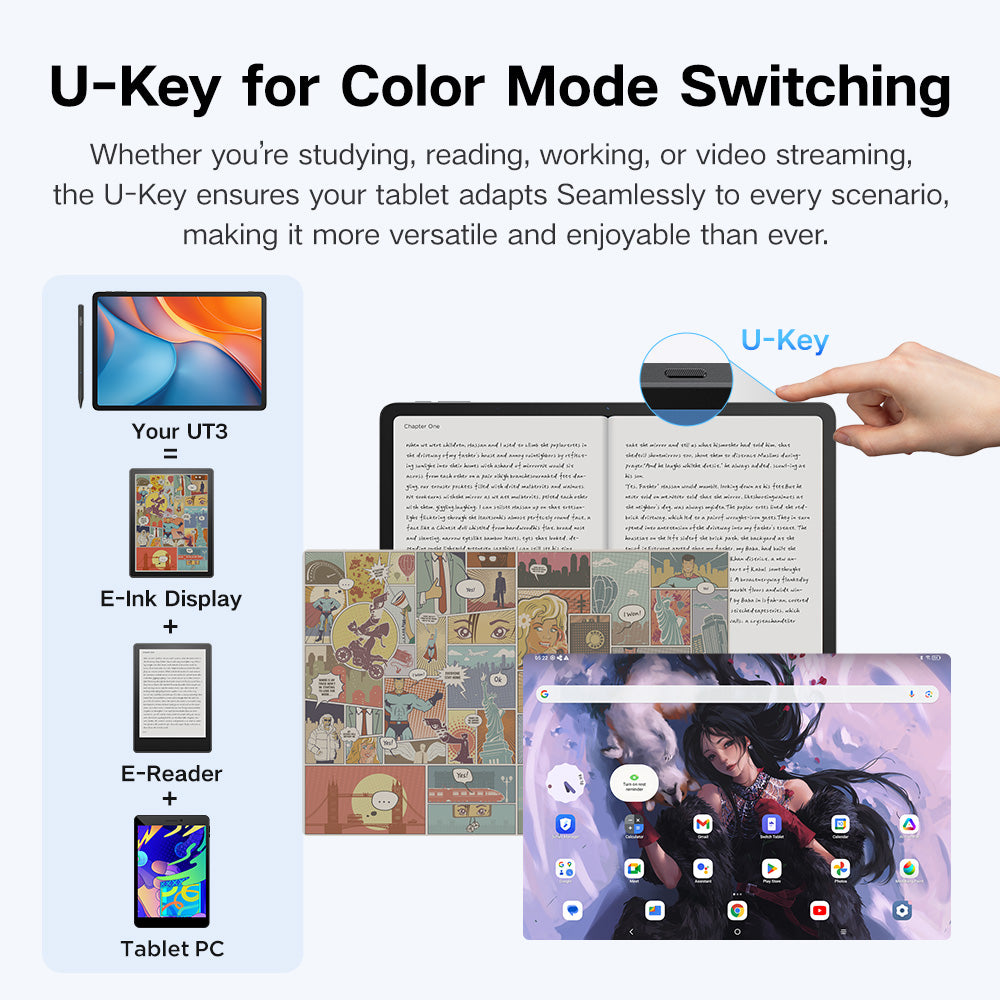 ugee 14.25 Inch 3 in 1 Trio Pad UT3 Standalone Tablet – ugee Official Store