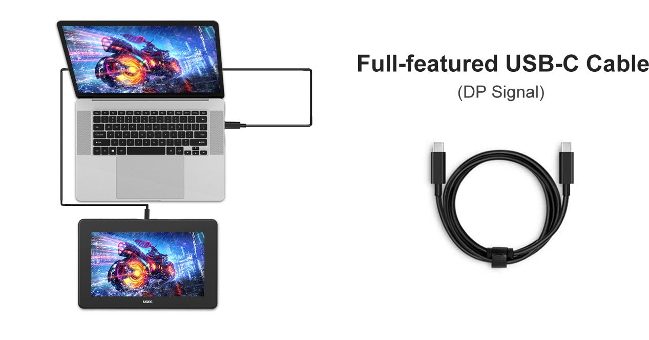 ugee Connecting Cables